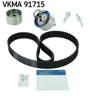 Kit de distribution (Kit courroie de distribution) SKF ref. VKMA 91715